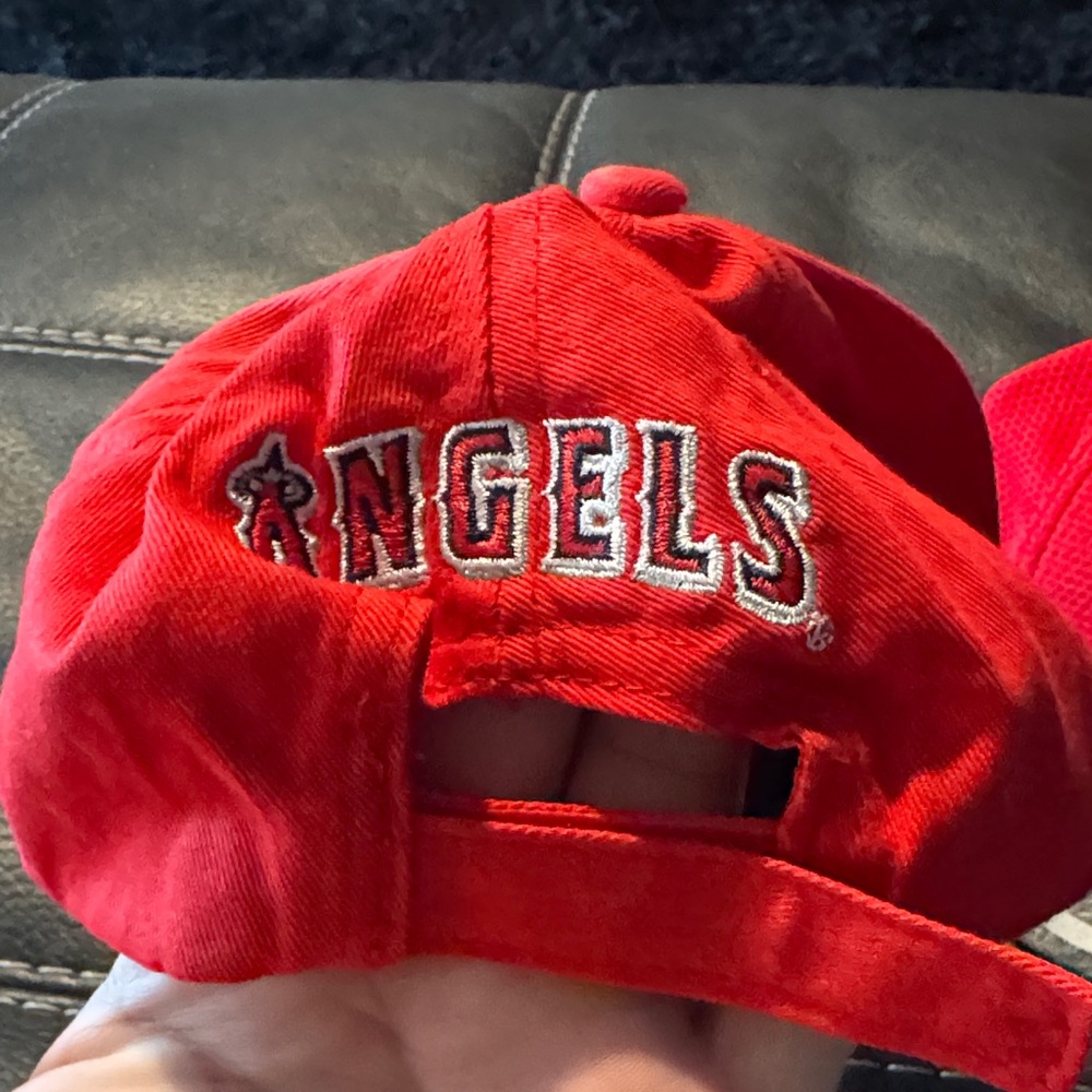 Kids Red and Gray Baseball Cap Bundle of 2 hats - Picture 4 of 5